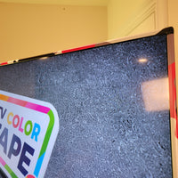 TV Color Tape® customizable camouflage red vinyl wrap for sony lg samsung frame bezel 65 55 50 43 42 32