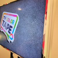 TV Color Tape® customizable camouflage red vinyl wrap for sony lg samsung frame bezel 65 55 50 43 42 32