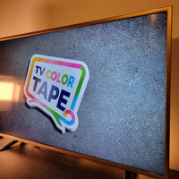 Gold Metallic TV Color Tape® customizable vinyl wrap for sony lg samsung frame bezel 65 55 50 43 42 32