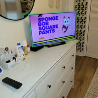 TV Color Tape® customizable matte robin egg (Tiffany) blue vinyl wrap for sony lg samsung frame bezel 65 55 50 43 42 32