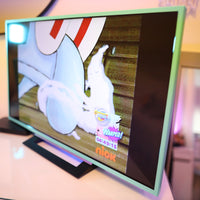 TV Color Tape® customizable matte robin egg (Tiffany) blue vinyl wrap for sony lg samsung frame bezel 65 55 50 43 42 32