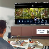 TV Color Tape® customizable camouflage desert vinyl wrap for sony lg samsung frame bezel 65 55 50 43 42 32