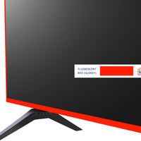 TV Color Tape® customizable fluorescent red vinyl wrap for sony lg samsung frame bezel gaming monitor 65 55 50 43 42 32