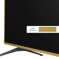 Gold Metallic TV Color Tape® customizable vinyl wrap for sony lg samsung frame bezel 65 55 50 43 42 32