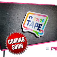 TV Color Tape® customizable Hello Kitty vinyl wrap for sony lg samsung frame bezel 65 55 50 43 42 32