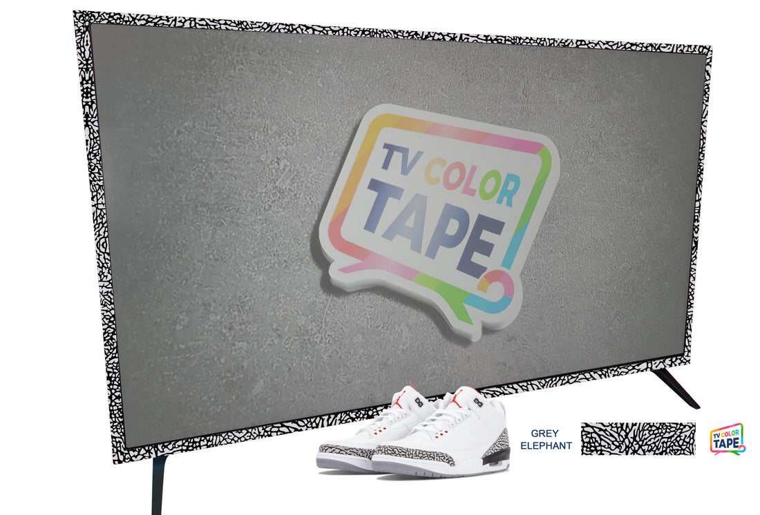 Grey Elephant TV Color Tape