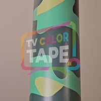 Camouflage Neon Green TV Color Tape