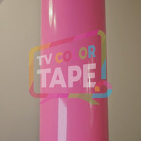 Glossy Pink TV Color Tape