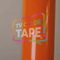 Bright Orange TV Color Tape