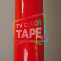 Fluorescent Glossy Red TV Color Tape