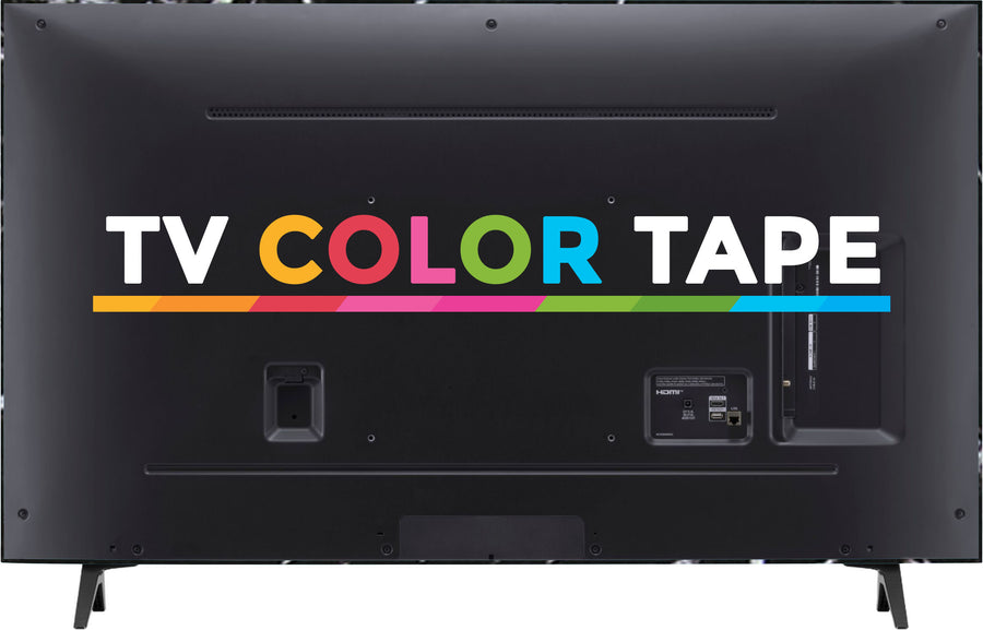 TV Color Tape® customizable glossy black marble vinyl wrap for sony lg samsung frame bezel 65 55 50 43 42 32