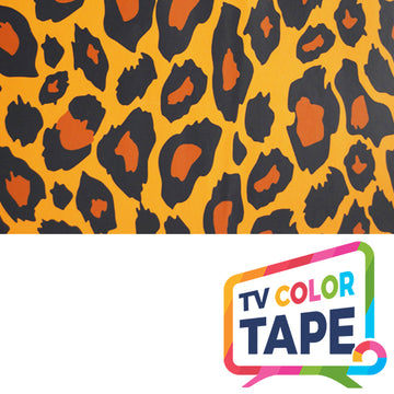 TV Color Tape® customizable cheetah print vinyl wrap for sony lg samsung frame bezel gaming monitor 65 55 50 43 42 32